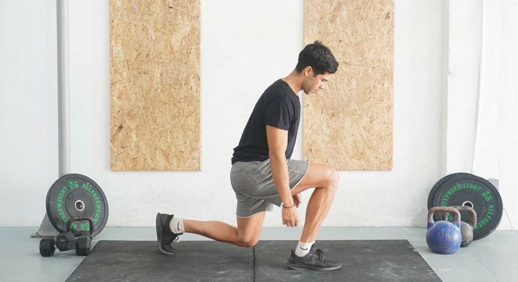 Jump lunge